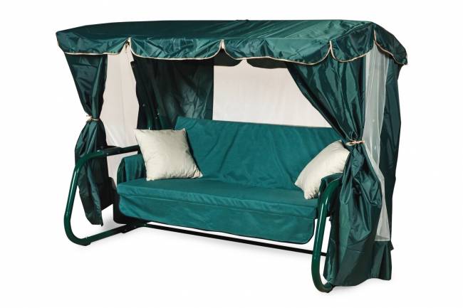 Садовые качели ТОРНАДО PREMIUM зеленые Садовые качели ТОРНАДО PREMIUM зеленые