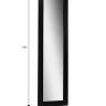 Зеркало настенное BeautyStyle 9 черный 138 см х 35 см Зеркало настенное BeautyStyle 9 черный 138 см х 35 см