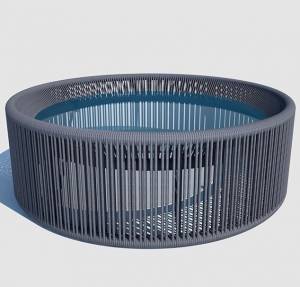 Столик кофейный большой "Соната" большой, серый Столик кофейный большой "Соната" большой, серый