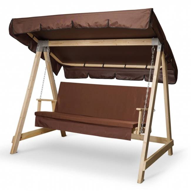 Матрас Коричневый для деревянных качелей СЕЛЕНА Матрас Коричневый для деревянных качелей СЕЛЕНА