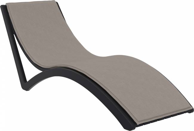 Матрас для шезлонга Slim светло-коричневый 2040х620х30 мм