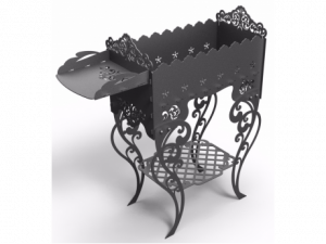 Мангал резной "Ажурный" Мангал резной "Ажурный"