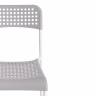 Стул Адде/Adde (мод.C-049)/1 шт. в упаковке металл/пластик, серый/белый, 39х49х78см серый, белый металл/пластик