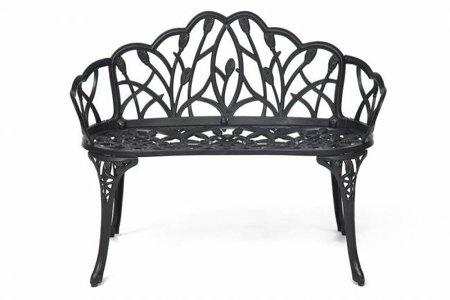 Скамья Secret de Maison Штраус/Strauss алюминиевый сплав, 99хх56х76см, черный черный алюминиевый сплав Скамья Secret de Maison Штраус/Strauss алюминиевый сплав, 99хх56х76см, черный черный алюминиевый сплав