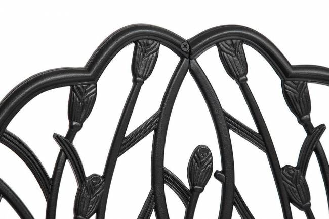 Скамья Secret de Maison Штраус/Strauss алюминиевый сплав, 99хх56х76см, черный черный алюминиевый сплав Скамья Secret de Maison Штраус/Strauss алюминиевый сплав, 99хх56х76см, черный черный алюминиевый сплав