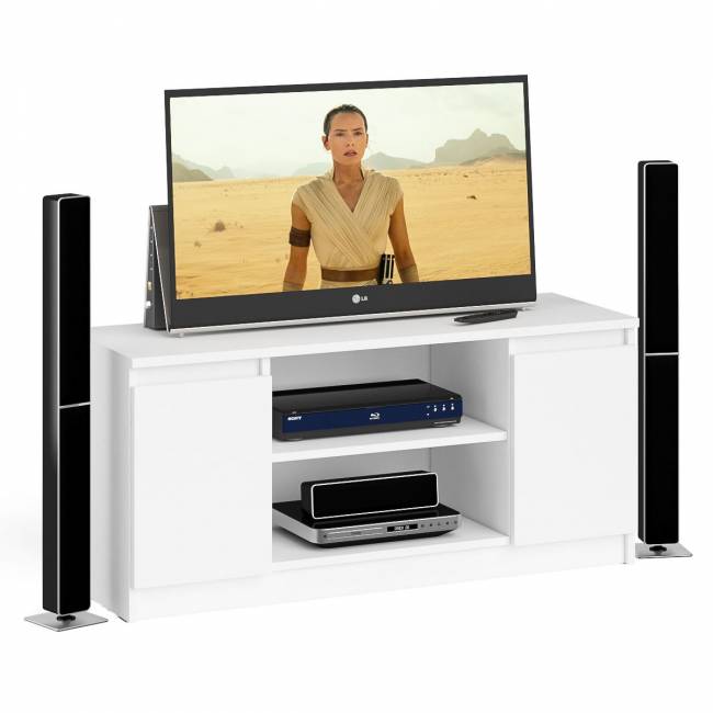 Тумба ТВ Мори МТВ1200.1 цвет белый