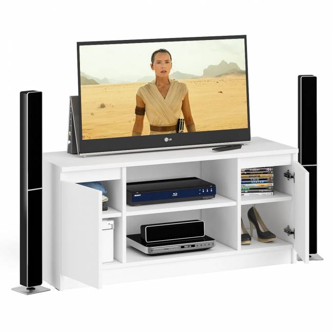 Тумба ТВ Мори МТВ1200.1 цвет белый