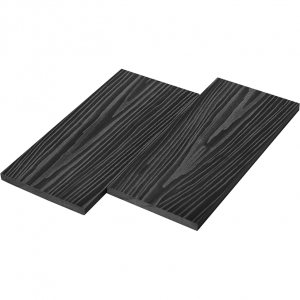 Заборная доска из ДПК UnoDeck Forte, 140x12х3000/4000 4000, Графит