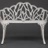 Скамья Secret de Maison Штраус/Strauss алюминиевый сплав, 99хх56х76см, античный белый белый алюминиевый сплав