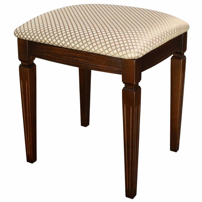 Банкетка Васко В 107Н орех, Атина золотой Банкетка Васко В 107Н орех, Атина золотой