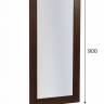Зеркало навесное Берже 24-90 темно-коричневый 90 см х 55 см