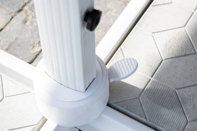 Зонт двойной Мадрид 3*3м, цвет песочный