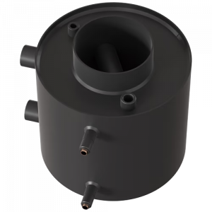 Теплообменник водный для дымохода, со змеевиком, д. 150 (V2)