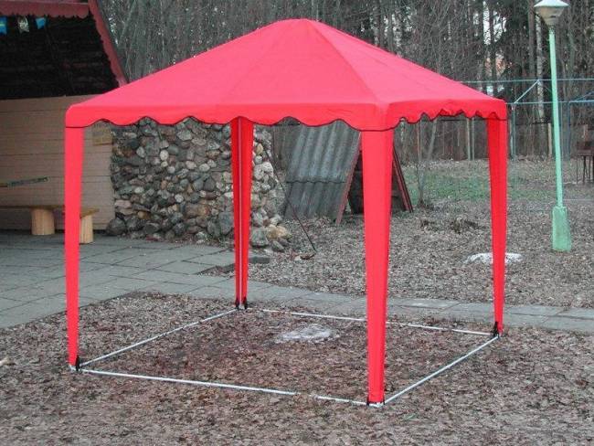 Шатер Митек 3х3 м без стенок (2 места)