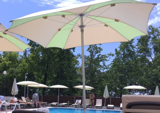 Зонт пляжный профессиональный 2х2 м Mondrian 2000х2000 мм Зонт пляжный профессиональный 2х2 м Mondrian 2000х2000 мм