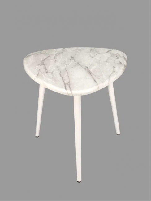 Кофейный столик М005.0Д70 Светлый мрамор