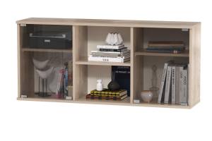 Шкаф навесной Бостон 10.51 цвет дуб эндгрейн элегантный