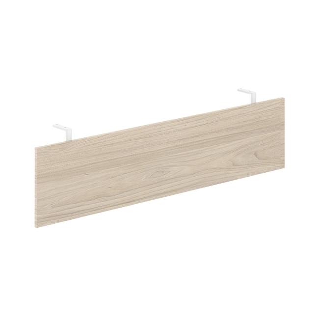 AG.010.AR.WH / Передняя панель 1510x350x18 мм для стола 1800 на опорной тумбе с комплектом креплений / цвет: акация равелло, кронштейны: белый