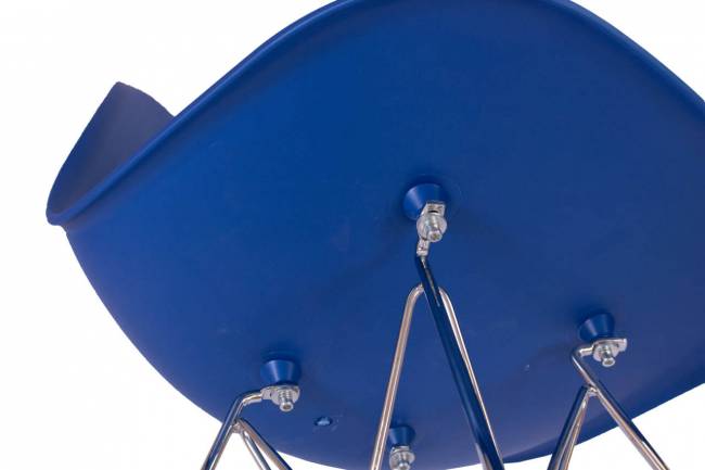 Стул Эймс темно-синий, опора металл Стул Эймс темно-синий, опора металл