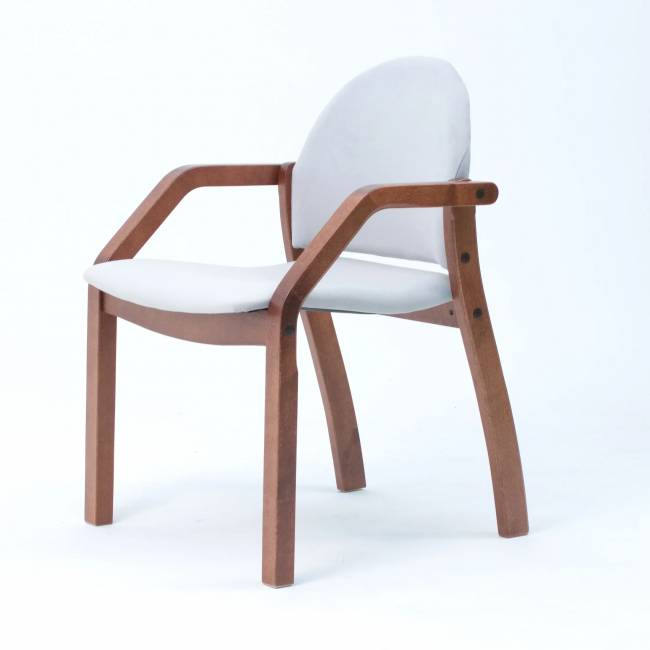 Стул-кресло Джуно 2.0 орех/серый