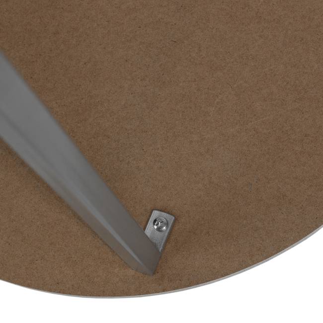 Стол журнальный BeautyStyle 27 дуб дымчатый/металлик