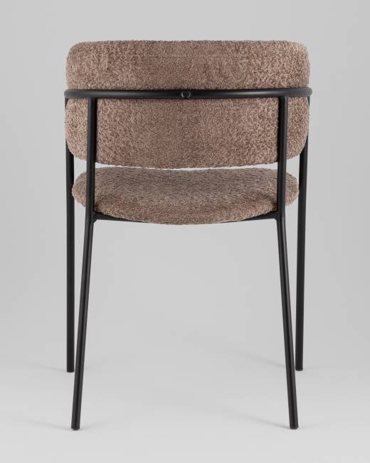 Кресло Нэлли New, букле коричневый