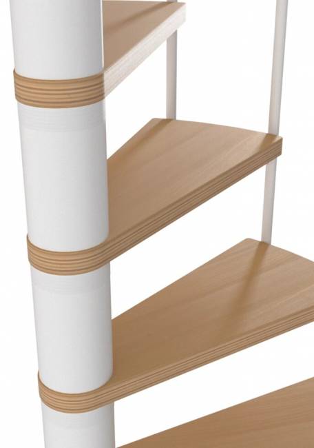 Винтовая лестница Calgary White d120 Винтовая лестница Calgary White d120