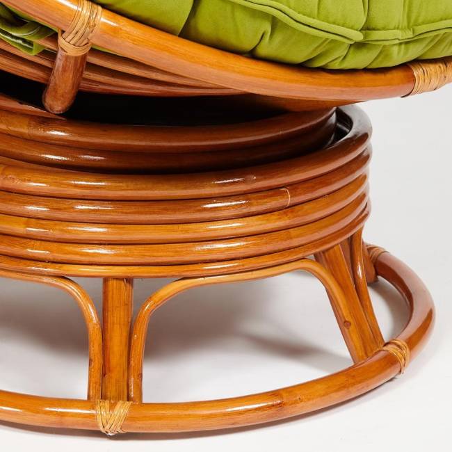 Кресло-качалка Папасан/Papasan (W 23/01 B) /с подушкой/ 115х78х104см, коньячный, флок олива, 23 Cognac (коньяк) Кресло-качалка Папасан/Papasan (W 23/01 B) /с подушкой/ 115х78х104см, коньячный, флок олива, 23 Cognac (коньяк)