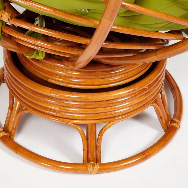 Кресло-качалка Папасан/Papasan (W 23/01 B) /с подушкой/ 115х78х104см, коньячный, флок олива, 23 Cognac (коньяк) Кресло-качалка Папасан/Papasan (W 23/01 B) /с подушкой/ 115х78х104см, коньячный, флок олива, 23 Cognac (коньяк)