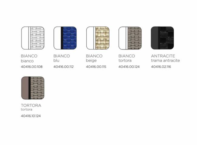 Шезлонг-лежак пластиковый Alfa тортора 1700-1945х710х850 мм