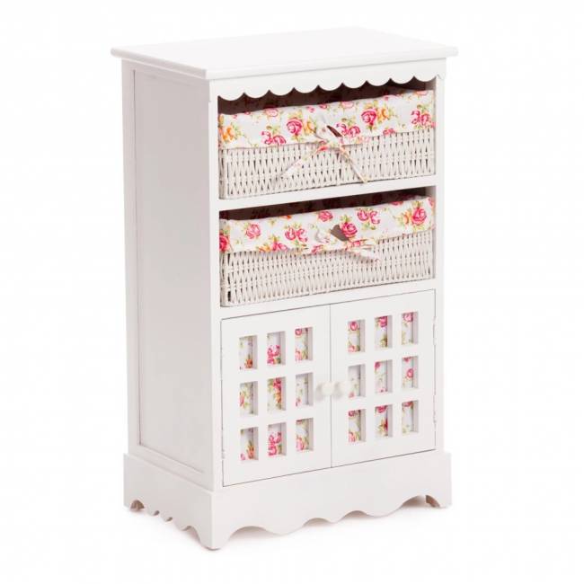 Комод с 2-мя корзинами Secret De Maison LE RAY ( mod. TT-WC004 ), белый