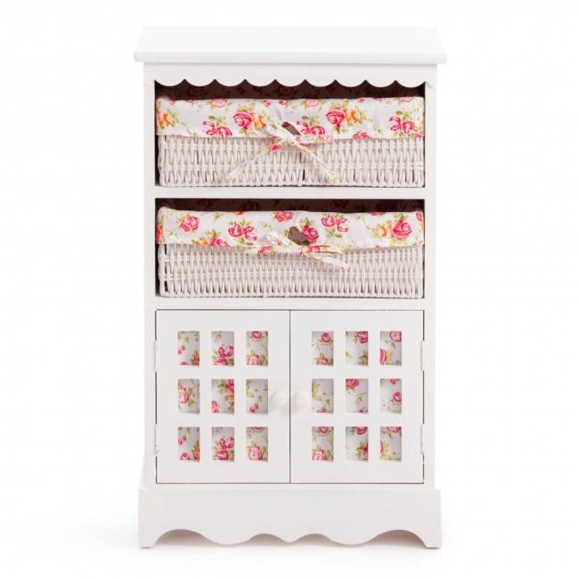 Комод с 2-мя корзинами Secret De Maison LE RAY ( mod. TT-WC004 ), белый