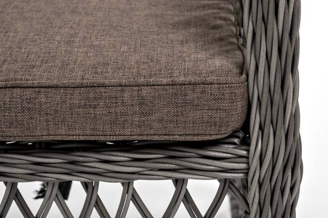 "Эспрессо - 80 L" обеденная группа плетеная, цвет графит