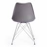 Стул Тулип Айрон Чаир/Tulip Iron Chair (мод.EC-123) металл/пластик, 54,5х48х83,5см, серый (Комплект из 4 шт.) серый металл/пластик