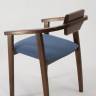 Стул-кресло Челси ПМ орех синий
