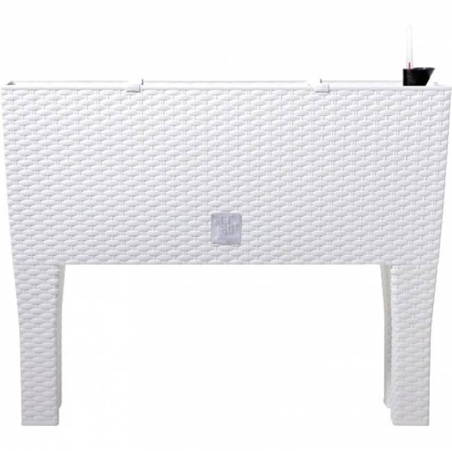 Кашпо с автополивом Prosperplast Rato Case High 72 л, белый