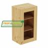 Шкаф навесной 450 х 300 х 720 под стекло, сосна, без покраски