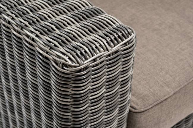 "Боно" лаунж-зона из искусственного ротанга, цвет графит "Боно" лаунж-зона из искусственного ротанга, цвет графит