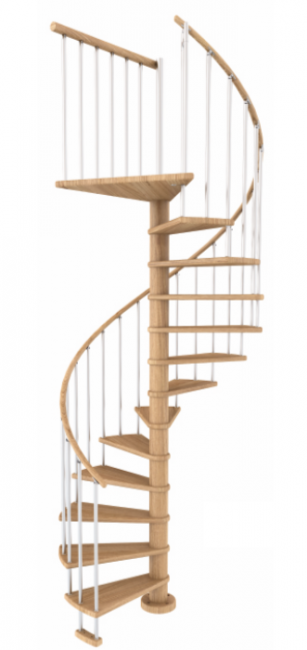 Винтовая лестница Spiral Color d160