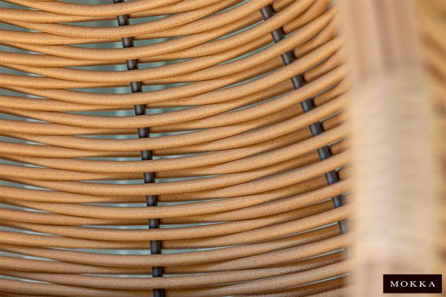 MOKKA МАЙОРКА / MAJORCA подвесное кресло, цвет соломенный