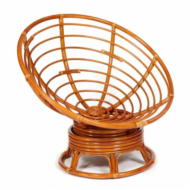 Кресло-качалка Папасан/Papasan (W 23/01 B) /с подушкой/ 115х78х104см, коньячный, экошерсть коричневый, 1811-5 Cognac (коньяк) Кресло-качалка Папасан/Papasan (W 23/01 B) /с подушкой/ 115х78х104см, коньячный, экошерсть коричневый, 1811-5 Cognac (коньяк)