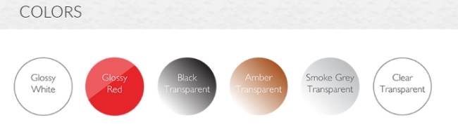 Табурет прозрачный барный Fox 75 черный 360х360х750 мм