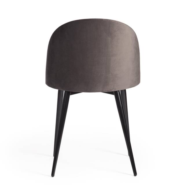 Стул Монро/Monro (мод. 710) (1шт.в упаковке) ткань/металл, 56х51х80см, темно-серый бархат 14/черный темно-серый ткань/металл Стул Монро/Monro (мод. 710) (1шт.в упаковке) ткань/металл, 56х51х80см, темно-серый бархат 14/черный темно-серый ткань/металл