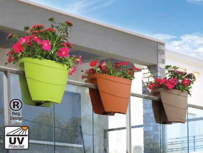 Горшок-цветочница EDEN коричневый