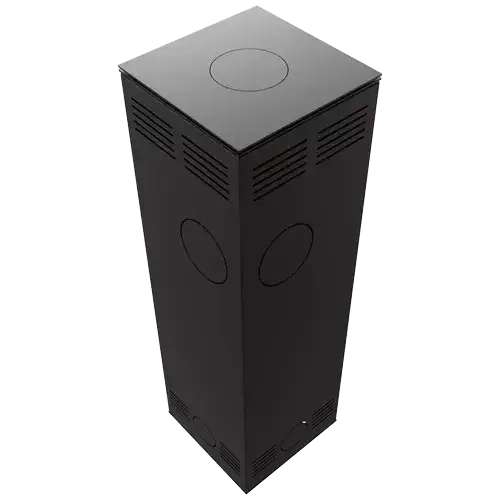 Печь Kratki PRO TORA/L 8 кВт Nero Assoluto