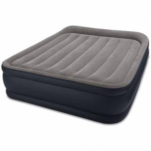 Кровать-матрас "QUEEN DELUXE PILLOW REST RAISED AIRBED WITH FIBER-TECH BIP", эл/н220V,203х152х42