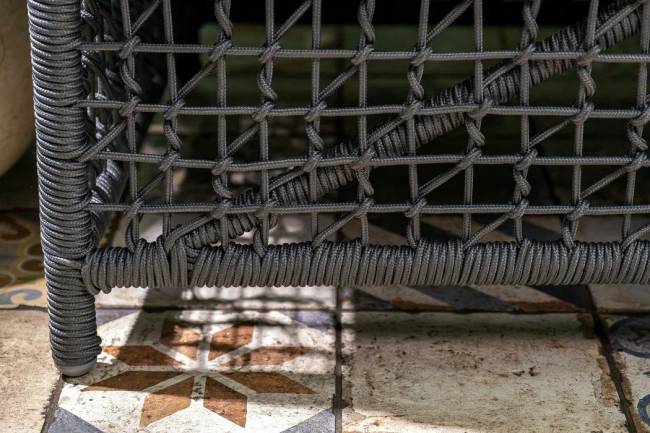 Плетеный диван LUCCA 3-х местный