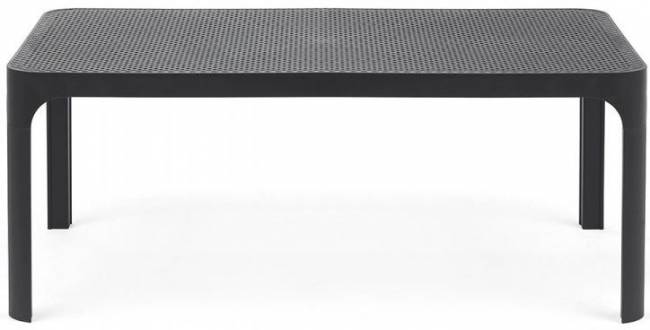 Столик пластиковый журнальный Net Table 100 антрацит 1000х600х400 мм Столик пластиковый журнальный Net Table 100 антрацит 1000х600х400 мм