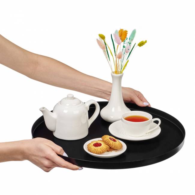 Кофейный столик Moon 45x51см, чёрный