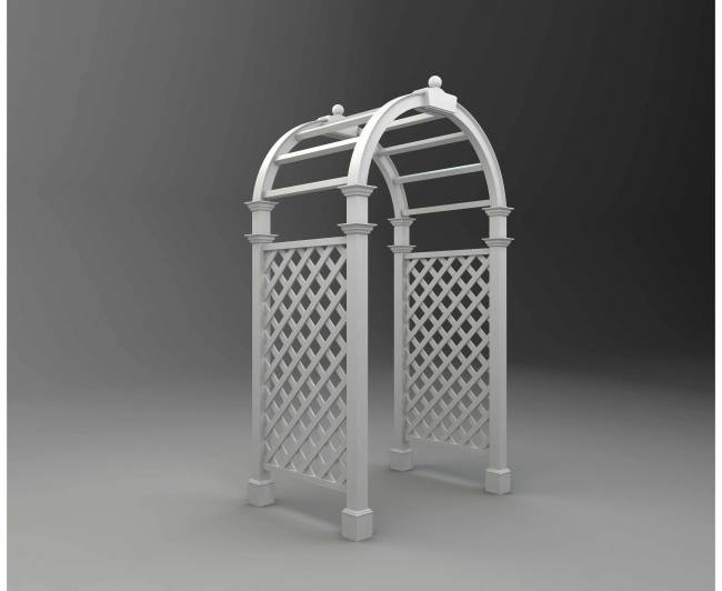 Пергола арка L, белый